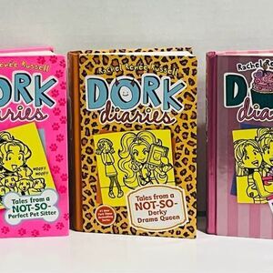 Dork Diaries Lot of 3 Hardcover Books by Rachel Russell